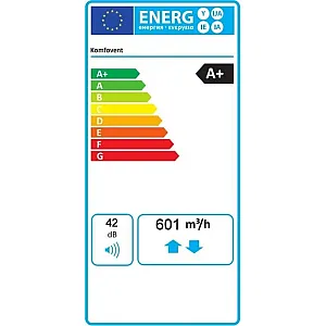 Rekuperatorius KOMFOVENT Domekt R 500 V C6 L/A F7/M5