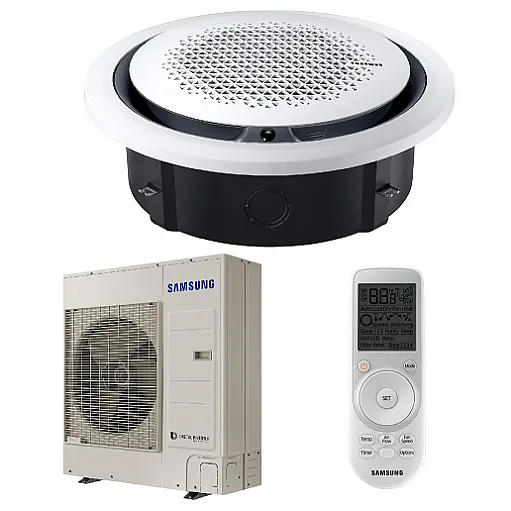 AC100RN4PKG/EU-AC100RXADKG/EU Samsung 360 kasetinio tipo 10.0/11.2 kW šilumos siurblys