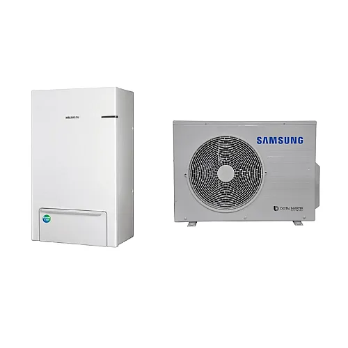 AE090RNYDEG/EU-AE040RXEDEG/EU SAMSUNG 4.4/5.0 kW split (be tūrinio šildytuvo) oras-vanduo šilumos siurblys