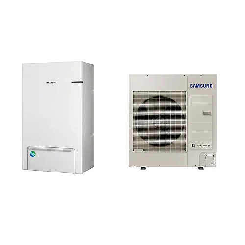 AE090RNYDGG/EU-AE090RXEDGG/EU SAMSUNG 9.0/8.7 kW split (be tūrinio šildytuvo) oras-vanduo šilumos siurblys