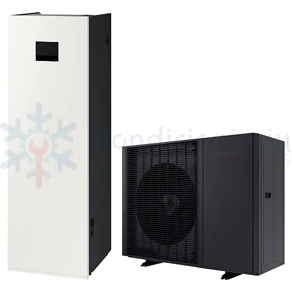 Samsung EHS Mono HT Quiet ClimateHub AI Home 200 l 8 kW oras-vanduo šilumos siurblys