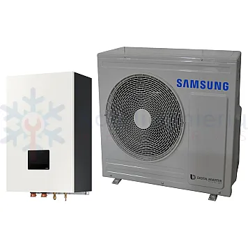 Samsung EHS Mono R32 Hydro AI Home 12 kW trifazis oras-vanduo šilumos siurblys AE120RXYDGG/EU + AE160DNYMPK/EU