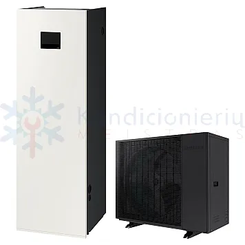 Samsung EHS Split R32 ClimateHub AI Home 200 l 12,5 kW oras-vanduo šilumos siurblys AE125DXEDGG/EU + AE200DNWSPG/EU
