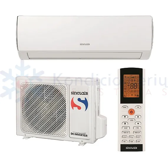 ASH-09BIF2 Sinclair Focus Plus 2.7/2.8 kW šilumos siurblys