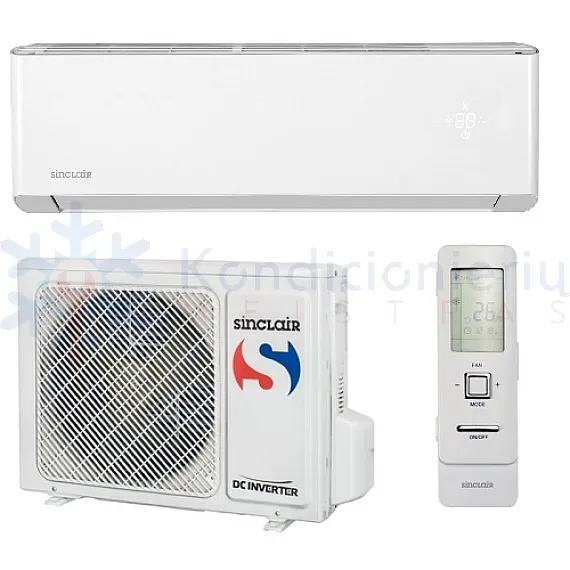 ASH-09BIS/W Sinclair Spectrum 2.7/3.5 kW šilumos siurblys