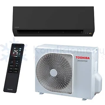 Toshiba Polar+ Black RAS-25G3KVSGB-ND - RAS-25J2AVSG-ND1 2.8/3.2 kW šilumos siurblys