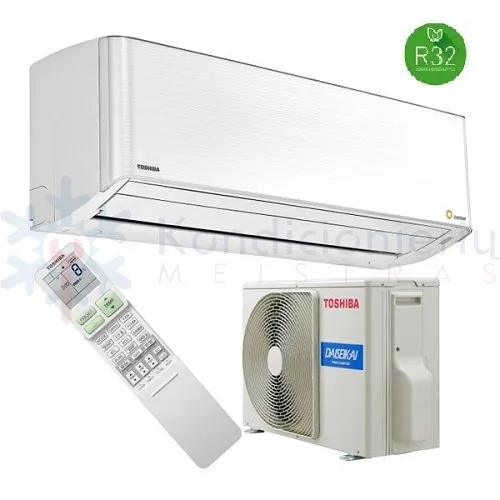Toshiba Premium+ RAS-25N4KVPG-ND - RAS-25N4AVPG-ND 2.5/3.2 kW šilumos siurblys
