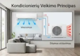 Oro kondicionieriaus veikimo principas