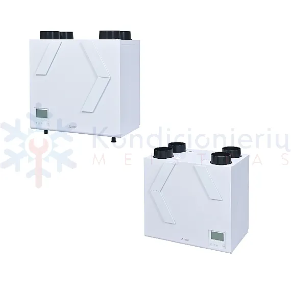 VL-250CZPVU-L-E Mitsubishi Electric rekuperatorius