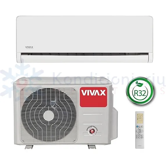 ACP-18CH50AEHI White VIVAX 5.3/5.6 kW oro kondicionierius - šilumos siurblys