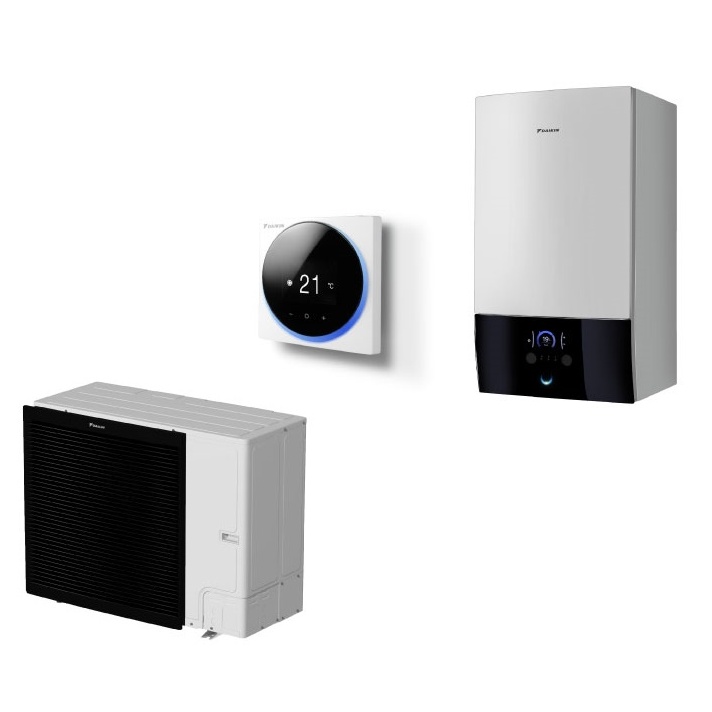 EBBH11D9W - ERLA11DW1 Daikin Altherma 3 R sieninis 12.44 kW oras-vanduo šilumos siurblys