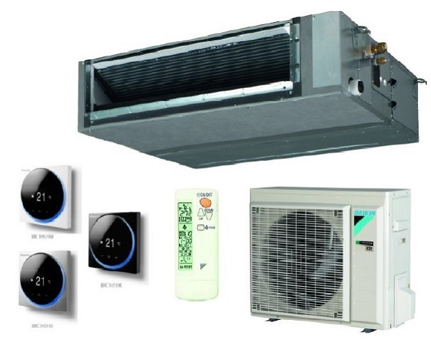 FBA50A9-RXM50R DAIKIN ortakinis iki 150PA 5.0/5.5 kW kondicionierius