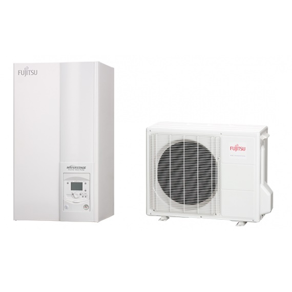 WSYA050DG6-WOYA060LFCA Fujitsu 4.5 kW šilumos siurblys oras-vanduo