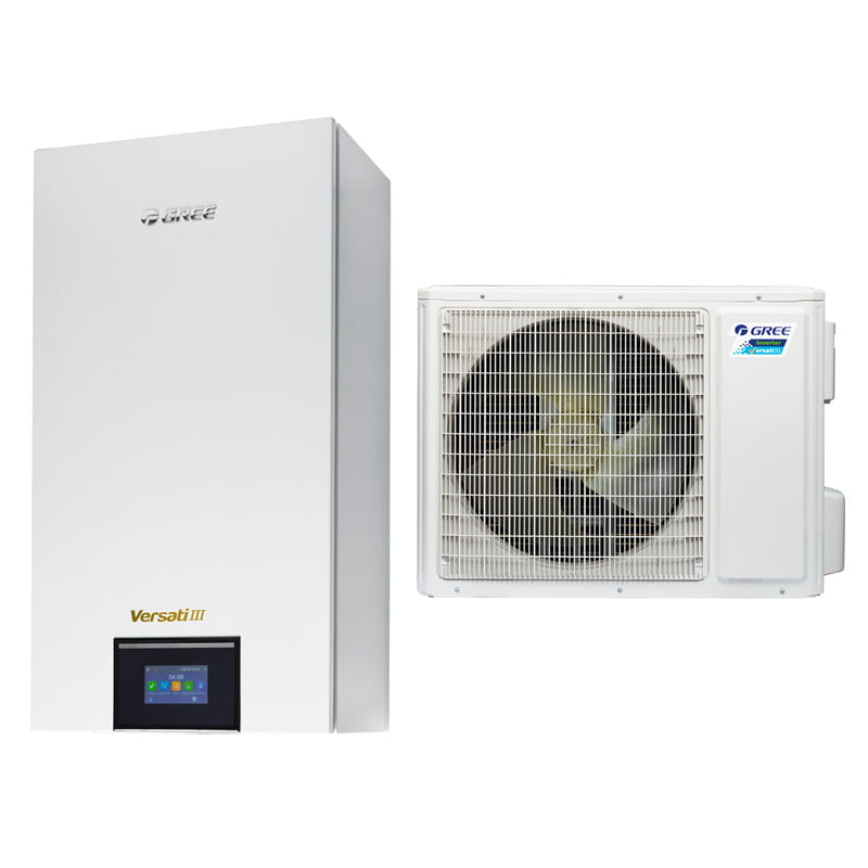 GRS-CQ4.0Pd/ Nhh-E(O) GRS-CQ4.0Pd/ Nhh-E(I) GREE VERSATI III oras-vanduo šilumos siurblys 4.0 kW