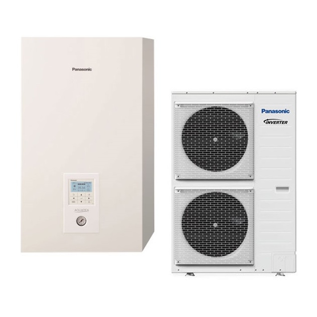 WH-SDC12H9E8 / WH-UD12HE8 Panasonic Bi-Bloc 3F 12.0 kW oras-vanduo šilumos siurblys
