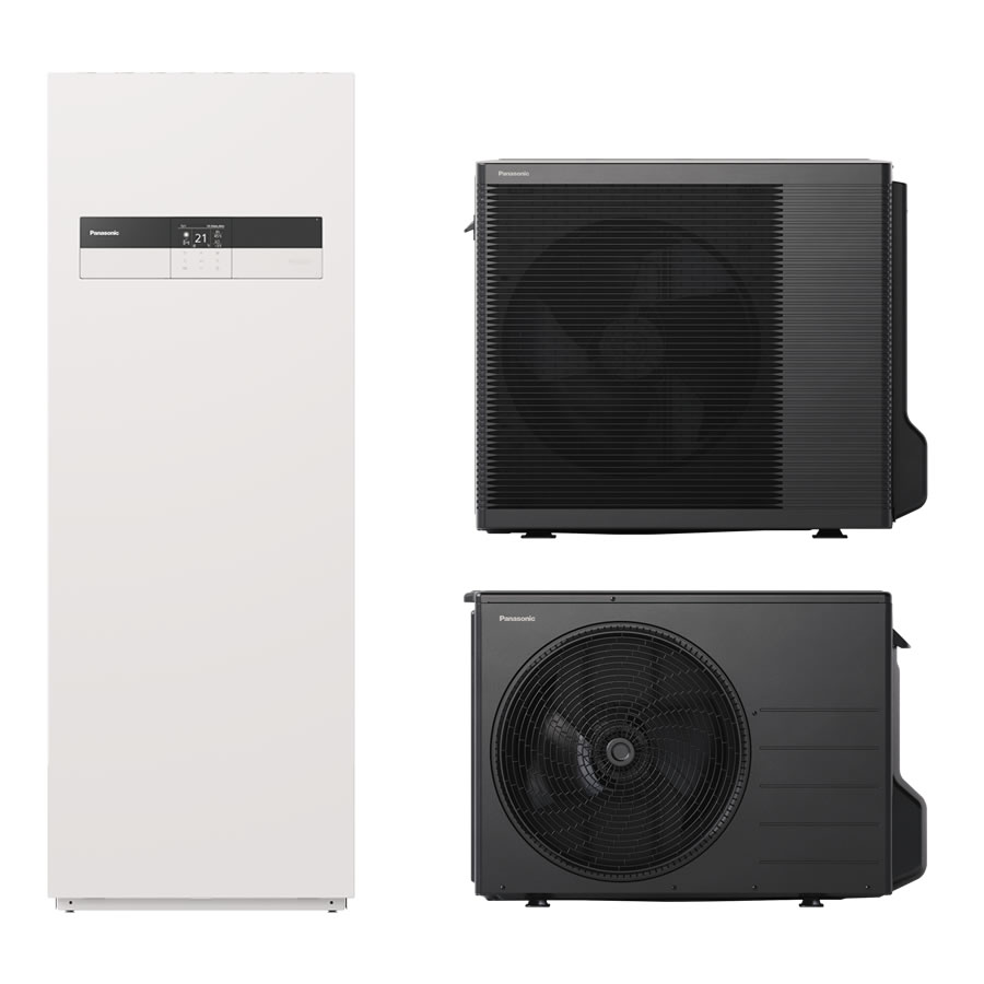 WH-ADC0309K6E5 / WH-UDZ05KE5 Panasonic K kartos 5.0 kW oras-vanduo šilumos siurblys su integruota vandens talpa