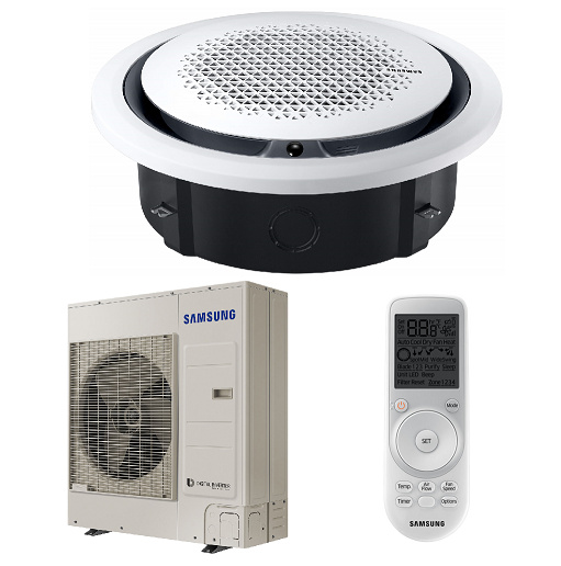 AC100RN4PKG/EU-AC100RXADNG/EU Samsung 360 kasetinio tipo 10.0/11.2 kW šilumos siurblys