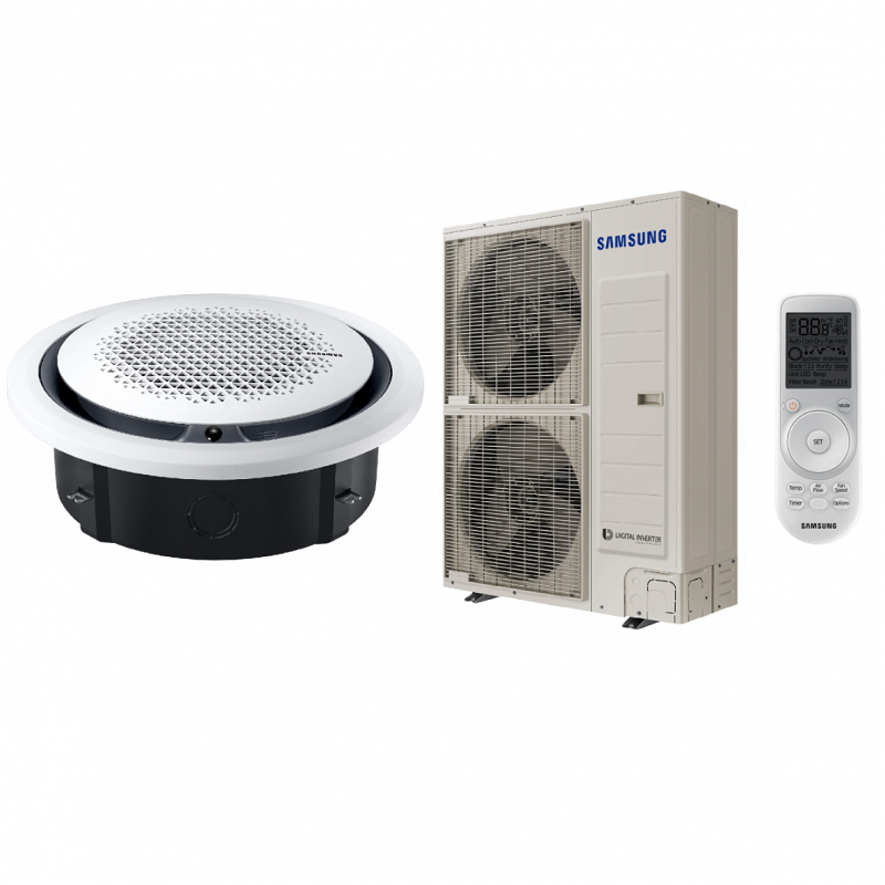 AC140RN4PKG/EU-AC140RXADKG/EU Samsung 360 kasetinio tipo 13.4/15.5 kW šilumos siurblys